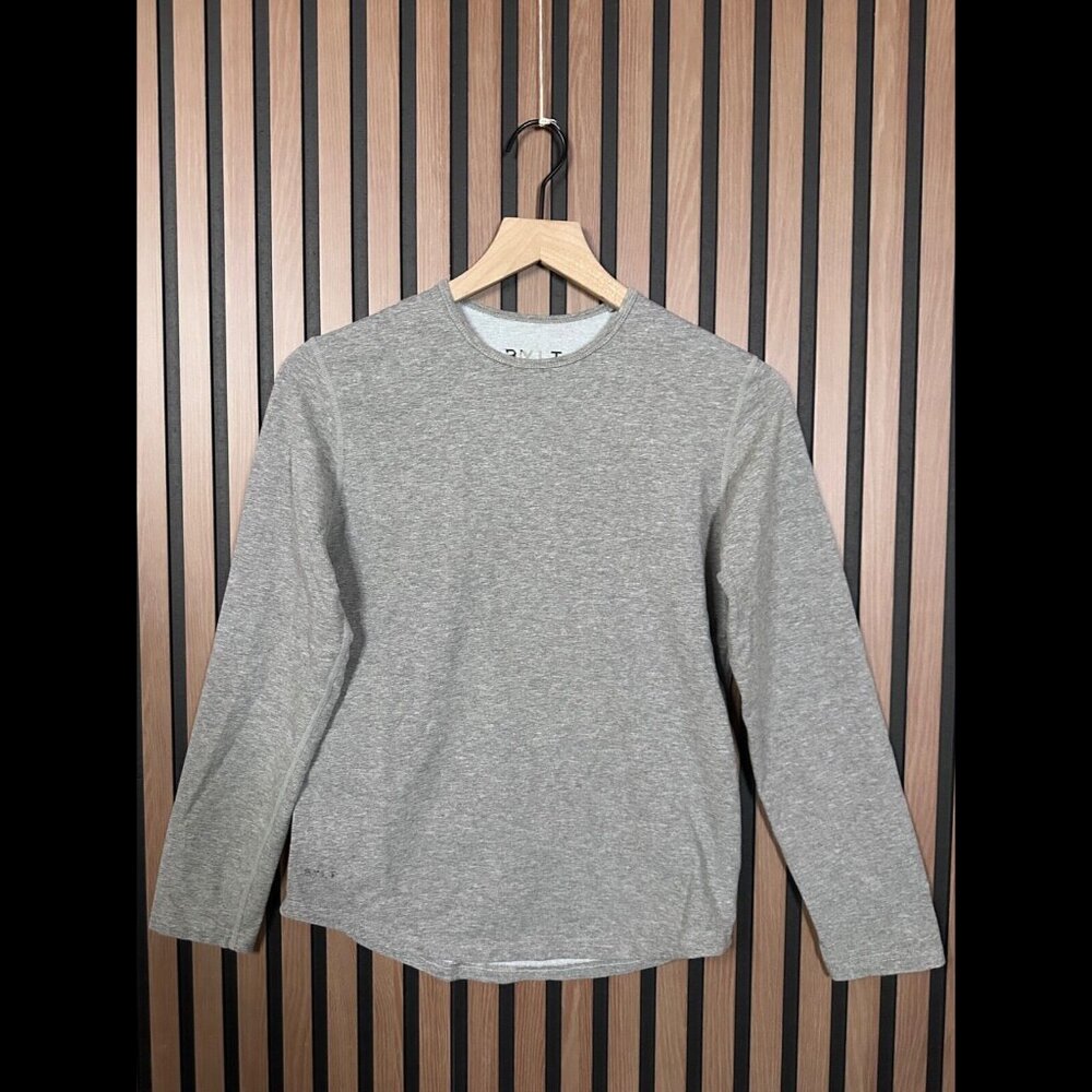 BYLT Shirt XXL Youth Gray Long Sleeve Performance Drop Cut Athletic Stretch 2XL